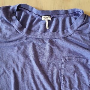 Splendid Men's Short Sleeve Tee in Purple